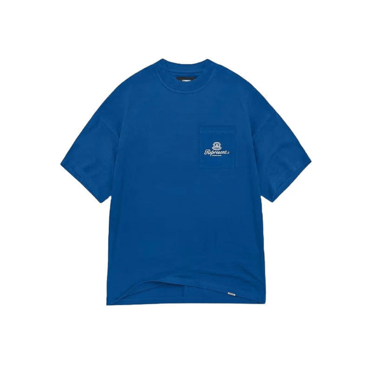 Represent Permanent Vacation Pocket Tee 'Royal Blue'