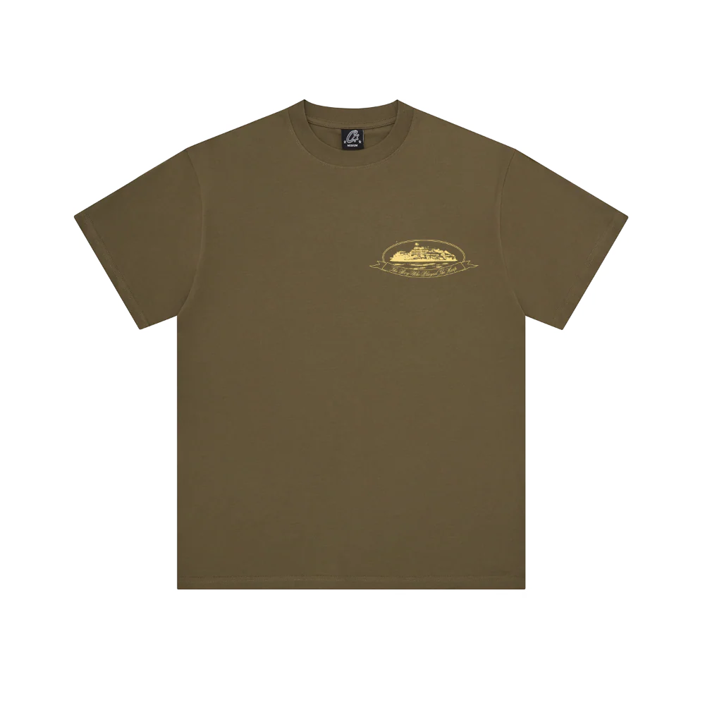Dave X Corteiz History In The Making Tee 'Khaki'