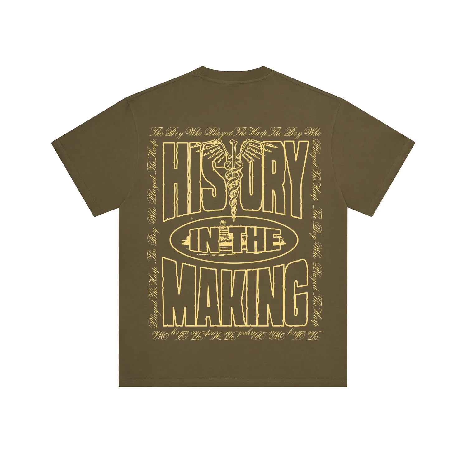 Dave X Corteiz History In The Making Tee 'Khaki'
