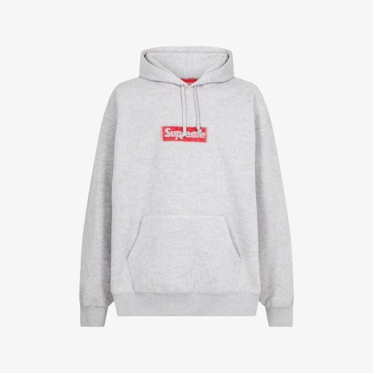 Supreme Inside Out Box Logo “Heather Grey” Hoodie